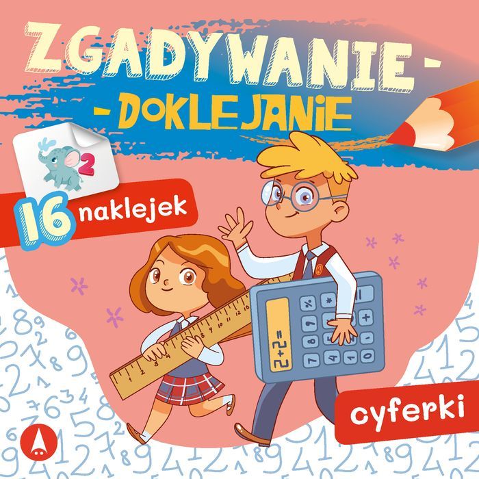 Cyferki. Zgadywanie-Doklejanie  Sabina Grabias