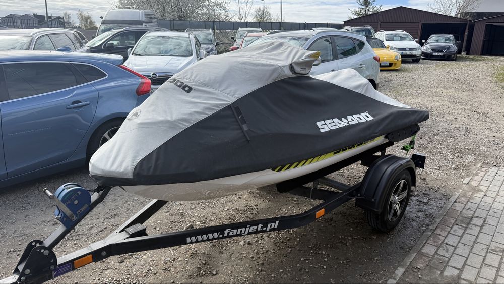 Skuter wodny Seadoo RXP 300rs  106mth stan idealny przyczepka zarejstr