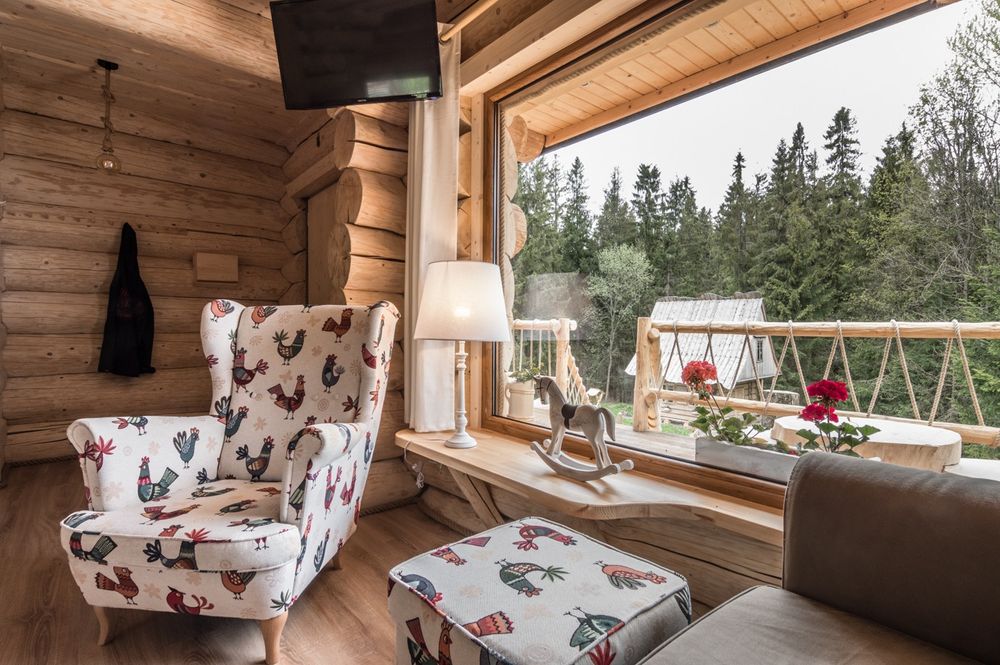 Wyjatkowy domek domki z jacuzzi do wynajęcia sauna cisza i spokójtermy