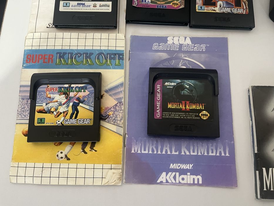 SEGA GameGear | Jogos e Acessorios | Mortal Kombat Sonic Outros