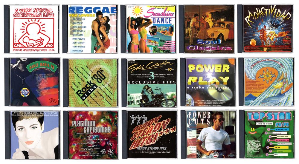 Colectaneas Pop, Rock: Lote de 60 CD's (16)