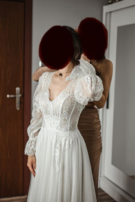 Suknia ślubna boho