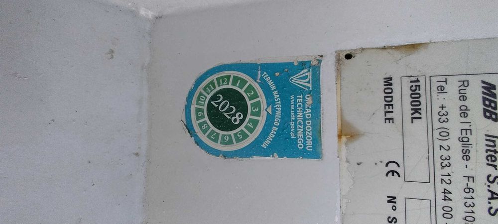 Kontener + winda MBB 1500kg. Ważne UDT