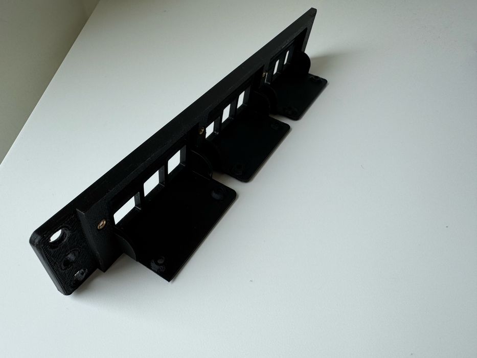 Raspberry pi 4B Rack 10” with screws