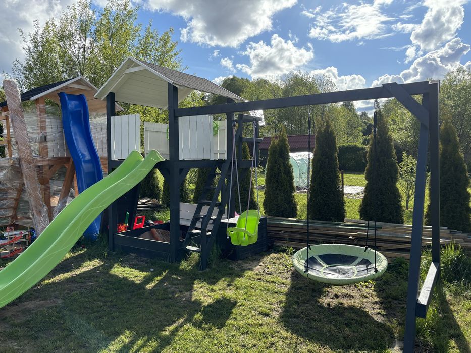 Domek plac zabaw dla dzieci nowy