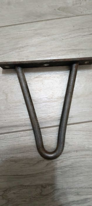Harpun noga metalowa 16 cm 2 prety
