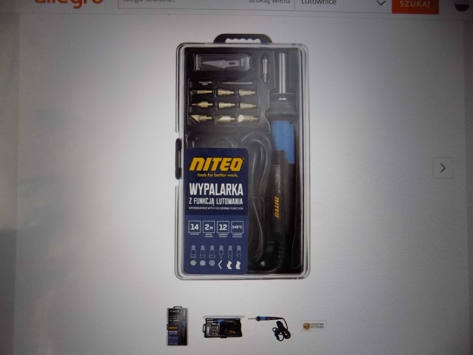 Profesjonalna wypalarka  z funkcją lutowania - Nowa. Niteo