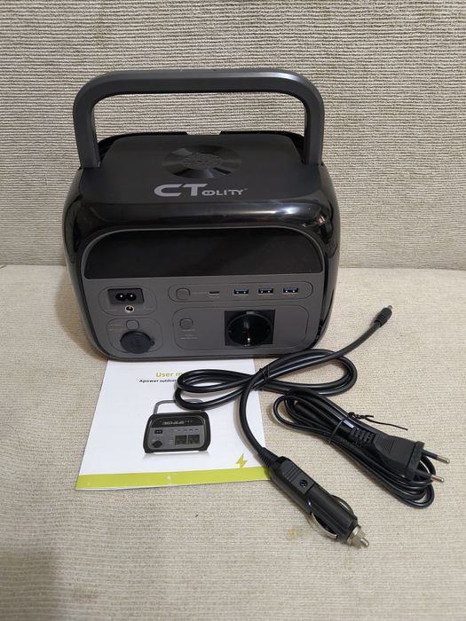 РОЗПРОДАЖ станція LiFePO4 / 600w / 346wh /Швидка зарядка /чистий синус