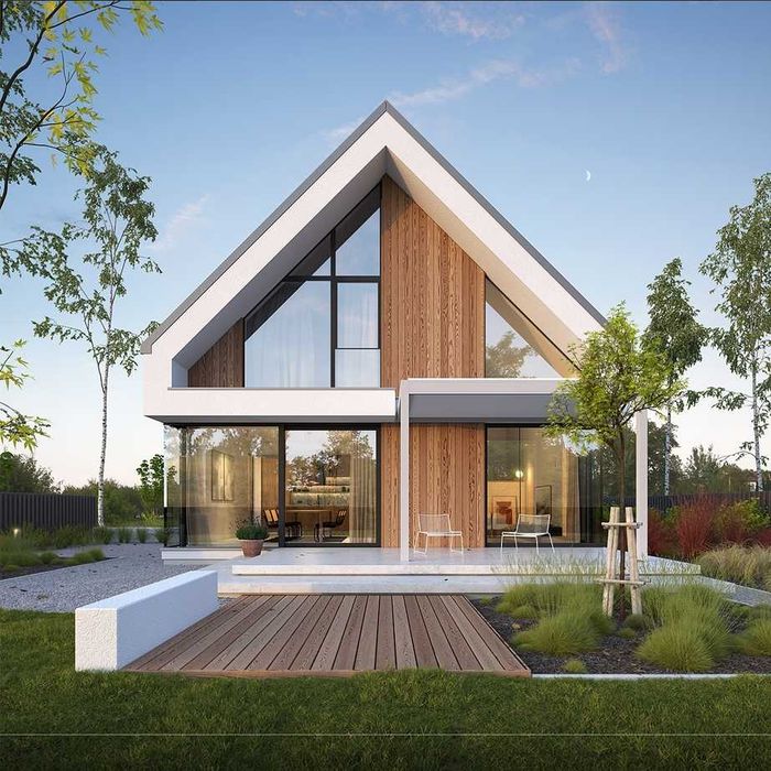 Dom wolnostojący 168 m2 w stanie deweloperskim Nadarzyn - Projekt Doskonały 2