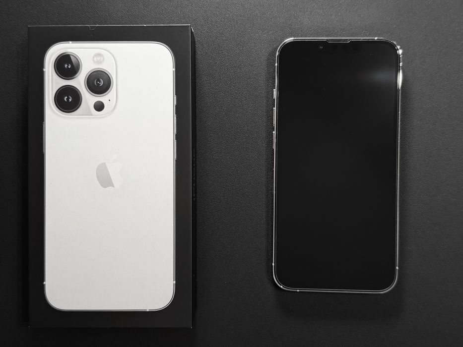 iPhone 13 Pro 128GB srebrny / biały | w świetnym stanie