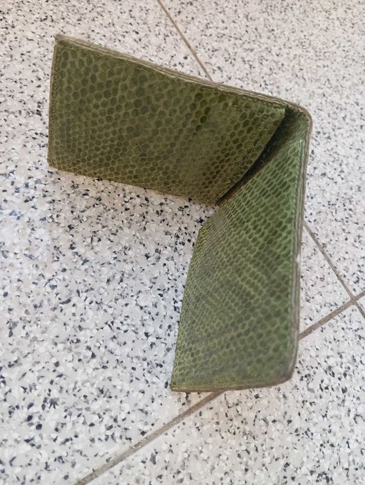 Porta moedas pele cobra