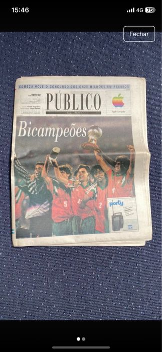 Jornal rarissimo de O Publico