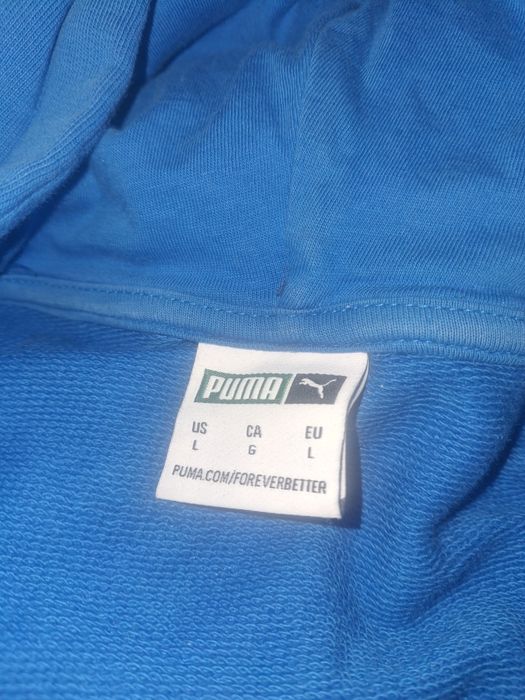 niebieska bluza puma rozmiar L