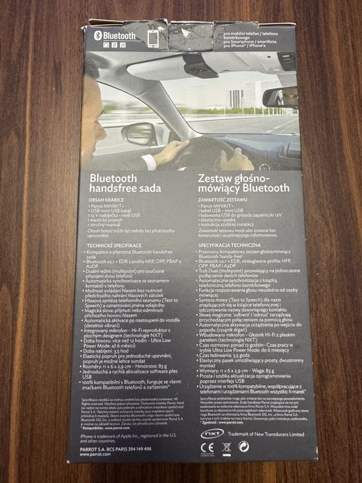Zestaw głośnomówiący PARROT MINIKIT+