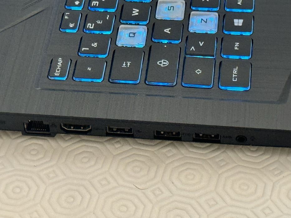 Asus TUF Ryzen 7 8gb 1tb + 256ssd geforce gtx 1660 6gb