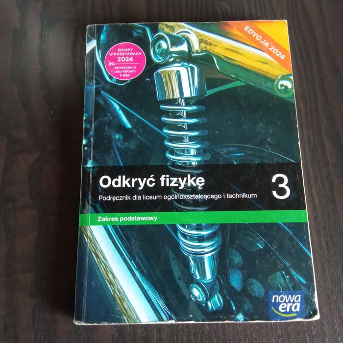 Odkryć fizykę 3 wydanie 2024 Nowa era