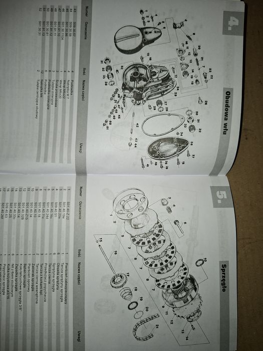 Instrukcja obslugi katatalog czesci wsk 125