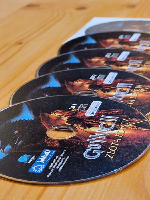 Gothic 2 Złota Edycja PC Polska Wersja Oryginał 5CD Pełen Zestaw