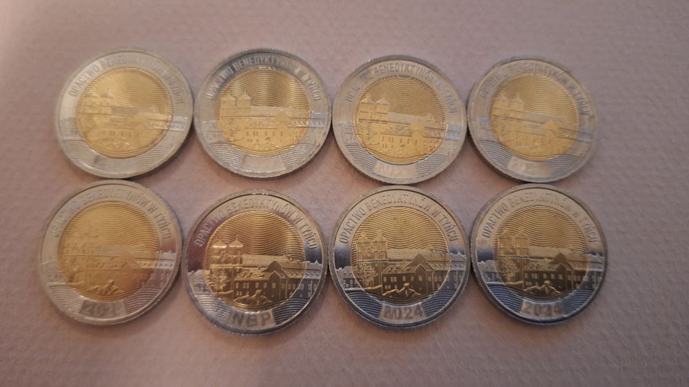 5 zł z 2024 wada stempla