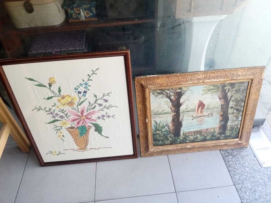8 Pinturas variadas