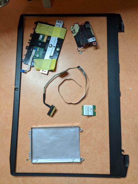 Lenovo IdeaPad Gaming 3 15ARH05 Рамка/Динаміки/Шлейф/Тачпад/Корзина