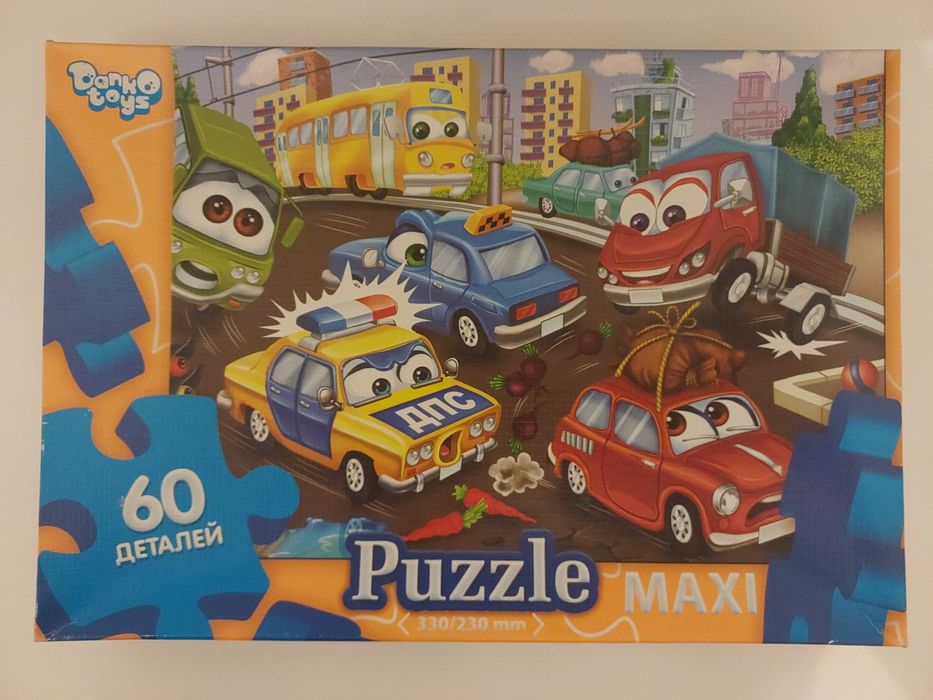 Пазли Danko toys для дітей на 60 елементів
