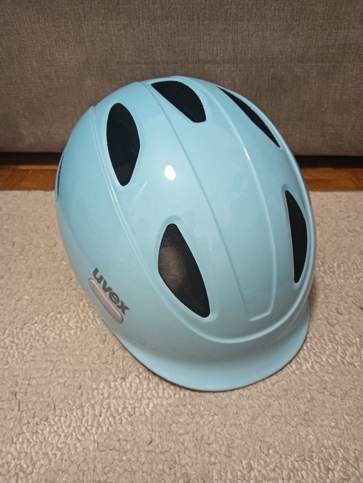 Nowy kask Uvex oyo (Skoda), kolor cloud blu