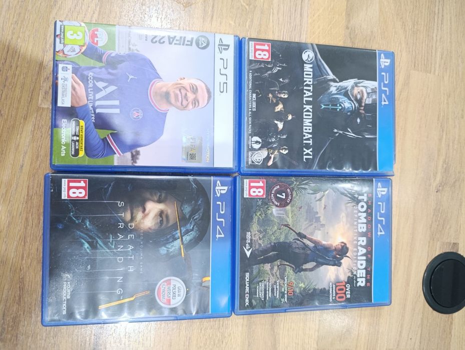 Gry na  ps5 i Ps4