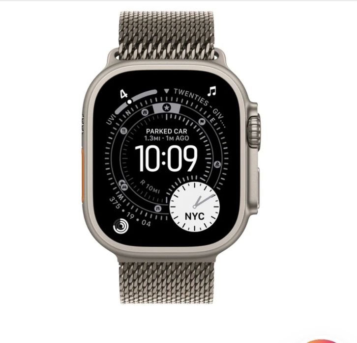 Apple Watch Ultra 3 49mm Milanese Loop L