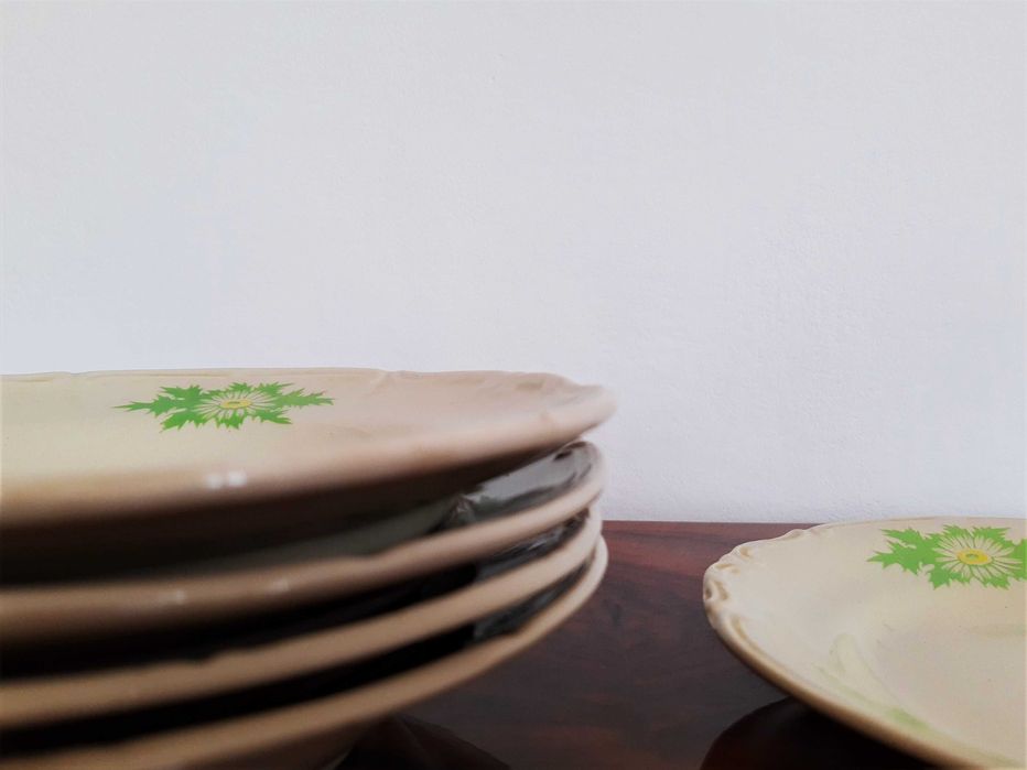 Tułowice Made In Poland Talerze Miski Talerzyk PRL Vintage Retro