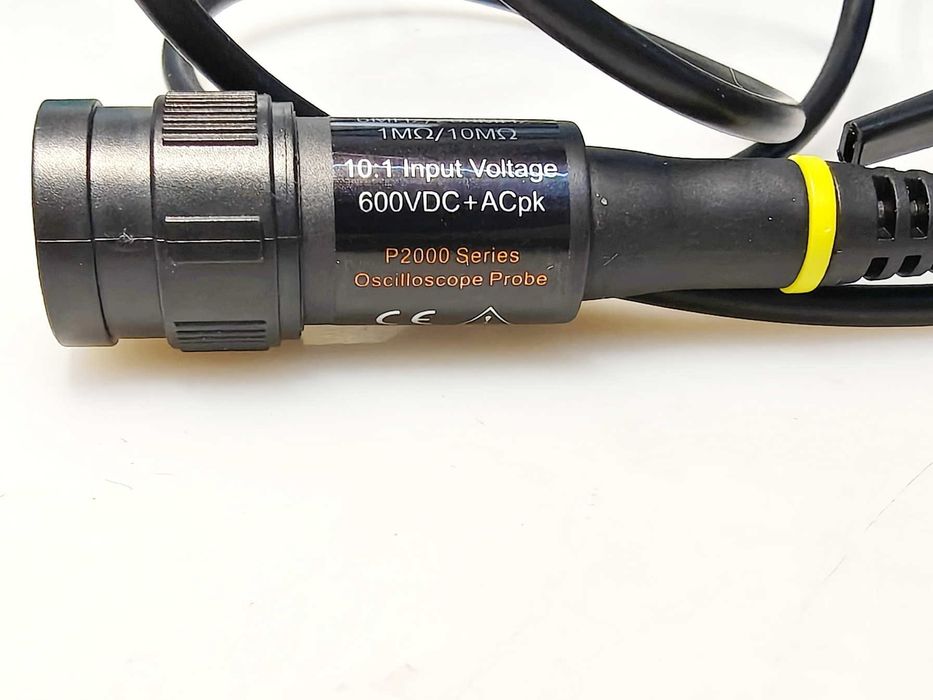 Щуп зонд P2200 200МГц для осциллографа с делителем 1x:10x, 600В