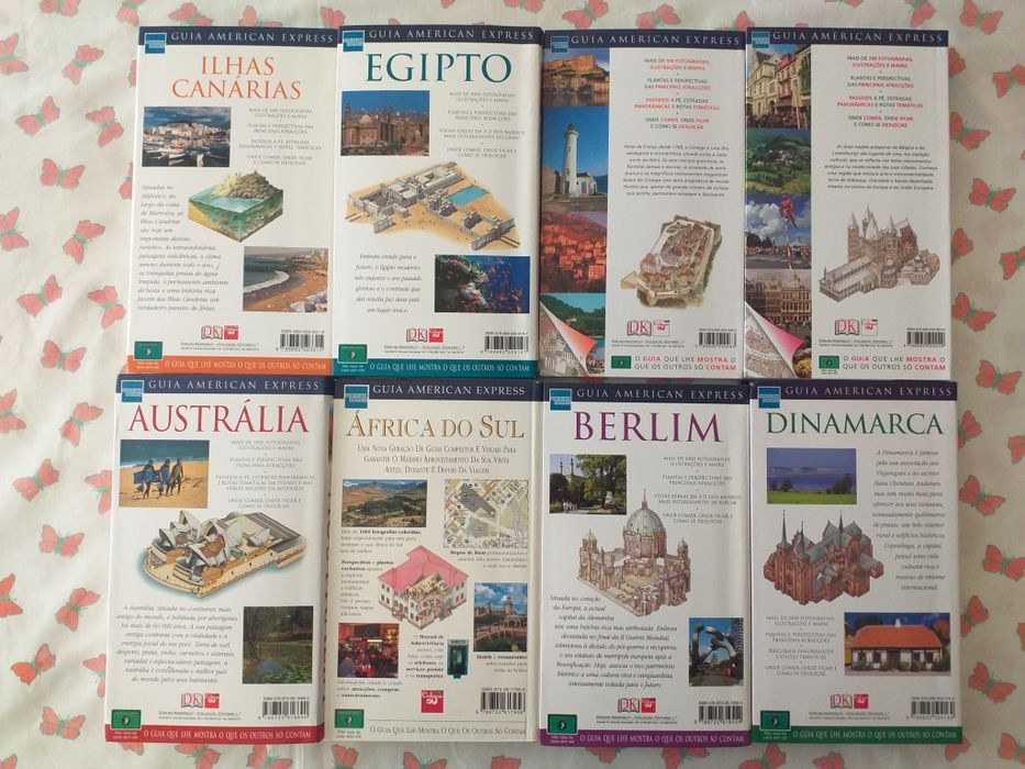 Guias.Berlim.Egipto.AfricaSul.Córsega.IlhasCan.Bélgi.Dinamar.Austrália