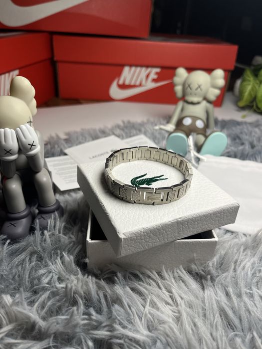 Браслет Lacoste / срібний браслет lacoste / браслет лакоста