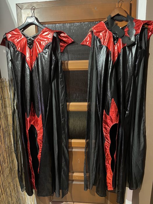 #Komplet PIĘKNYCH Sukni#Dla PARY#Diablice 2szt#TOP Jakosc#