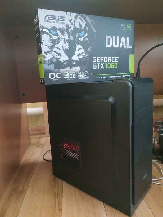 Ігровий Пк i5 7600, 16ram(ddr4), 120 ssd, 1тб hdd, Gtx1060