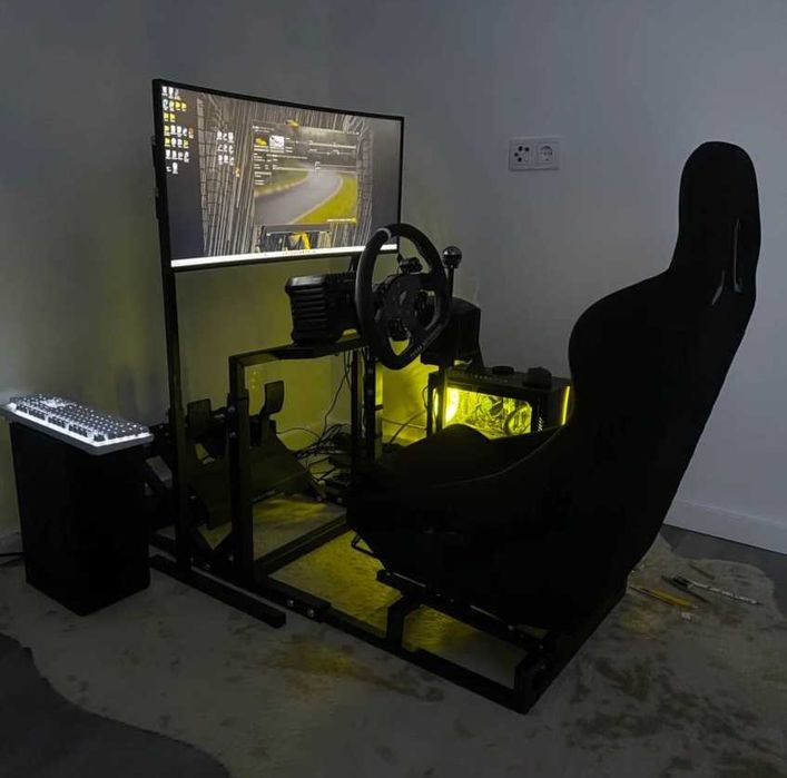 Cockpit Playseat estrutura para simulador corrida/voo