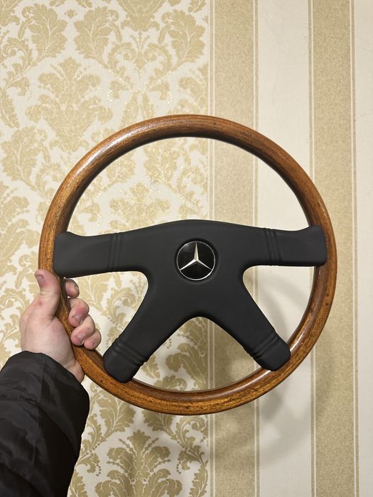 Руль мерседес момо momo mercedes дерево amg brabus