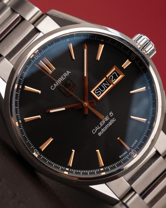 Zegarek męski TAG Heuer Carrera Day Date WAR201C.BA0723