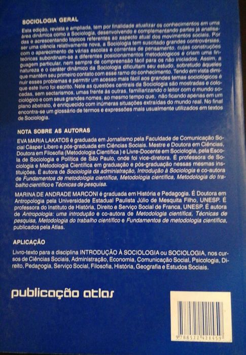 Livro Sociologia e outro Desenho Técnico