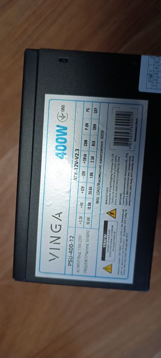 Продам блок живлення  vinga psu-400-12 400 w