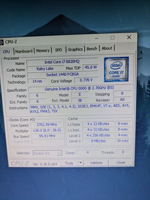 Процессор QL2X Аналог I7 7700