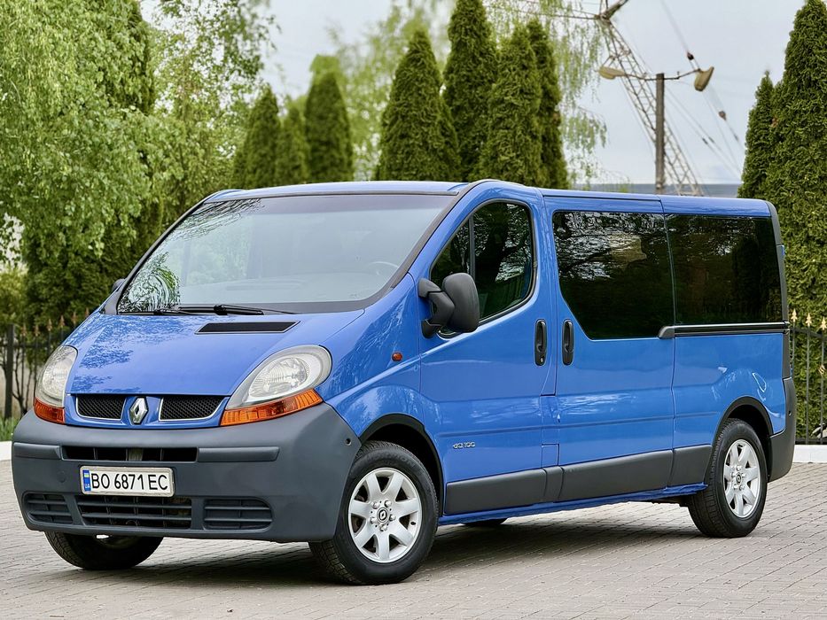 Renault Trafic 1.9 Turbo Dizel 9 Місць Пасажир Оригінал! ДОВГА База Extra Long