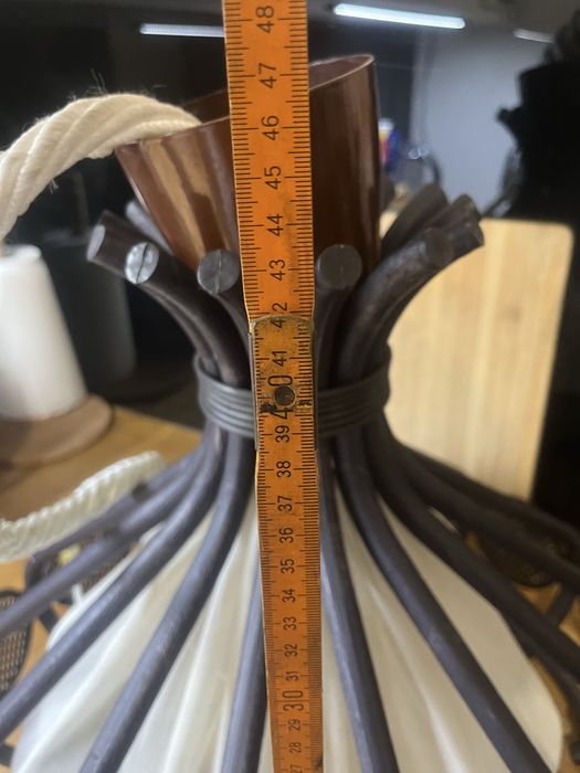 Lampa wisząca w starym stylu