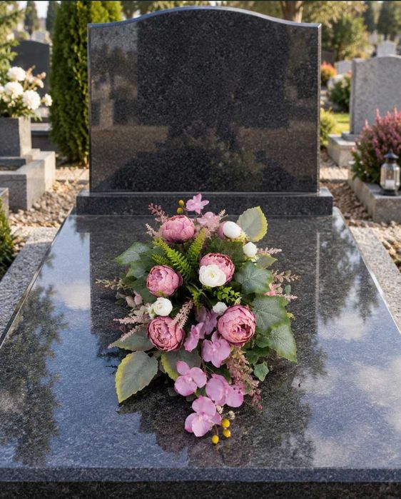 Wiązanka stroik peonie