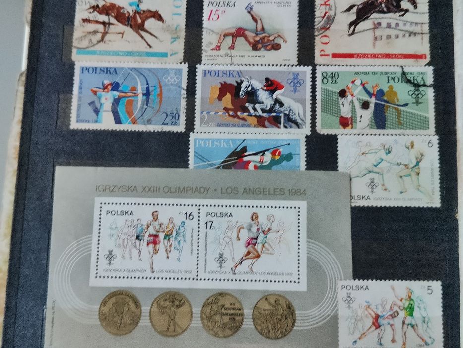 Klaser ze znaczkami 1965 - 1990, PRL, CCCP