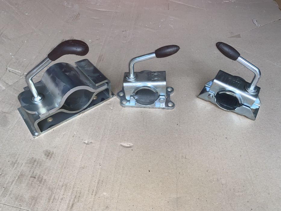 Опорное  колесо , підкатне хомут для легкового прицепа КНОТТ   АЛКО