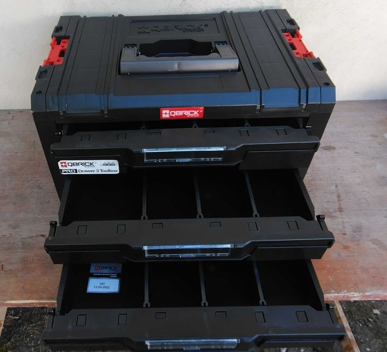 Qbrick System PRO Drawer 3 Toolbox Basic