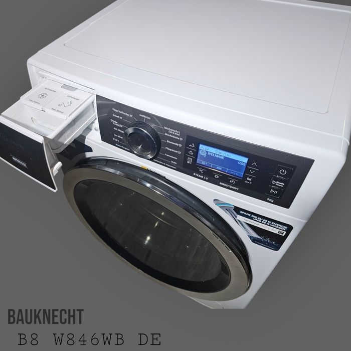Pralka Bauknecht B8 W846WB DE – Polskie Menu; AutoDos; Para