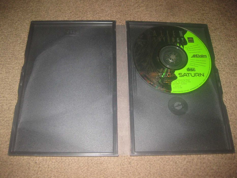 Jogo "Alien Trilogy" para Sega Saturn!