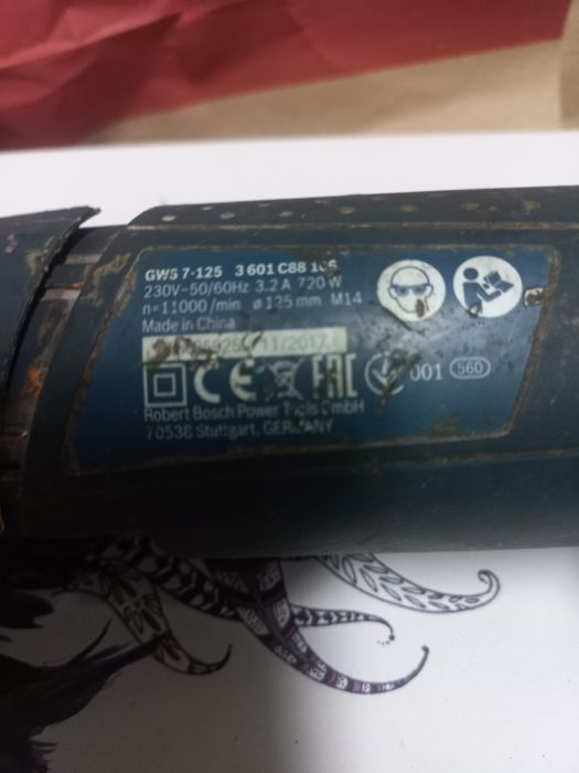 Włącznik wyłącznik szlifierki kątowej Bosch lub Einhell